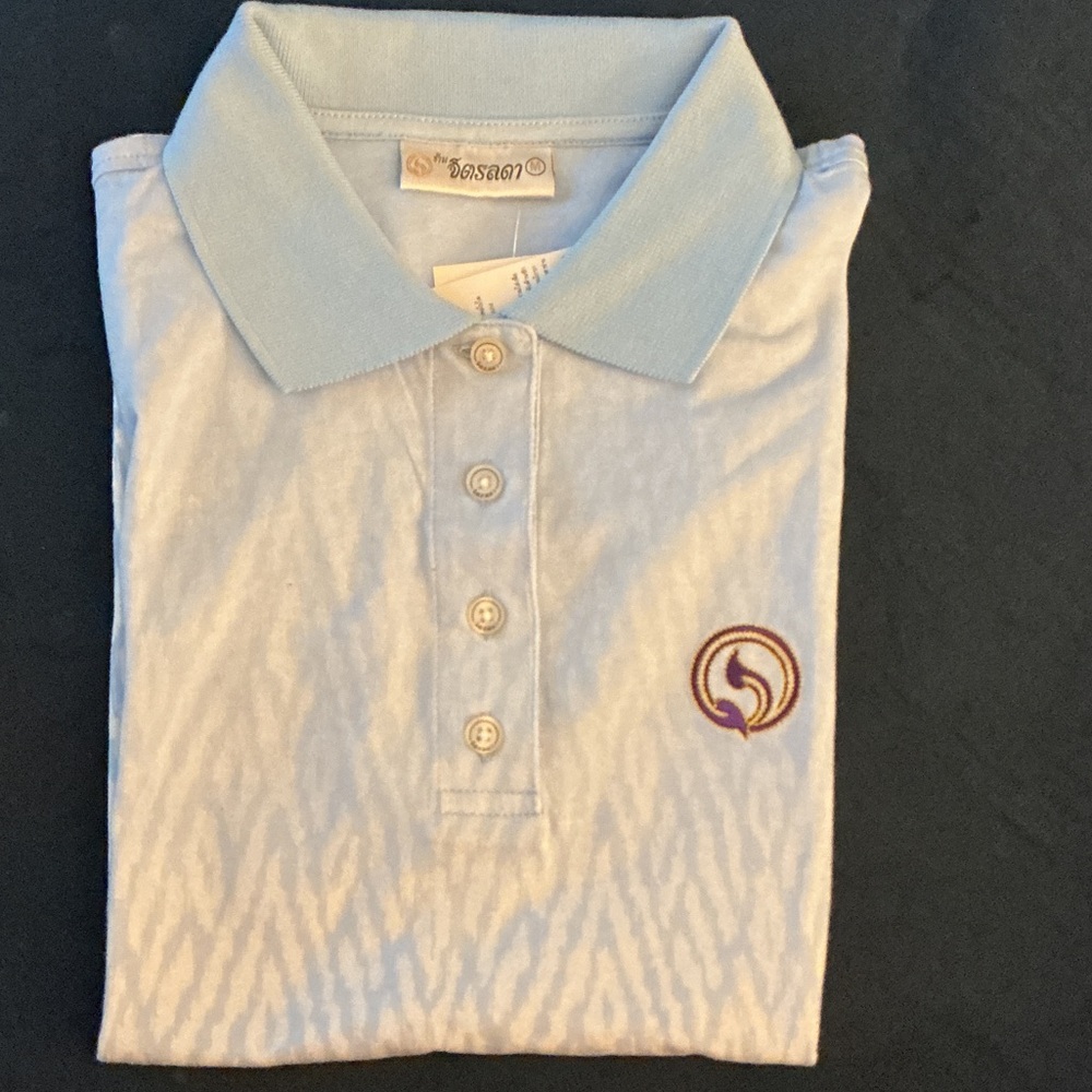 Light Blue Kids Polo Shirt